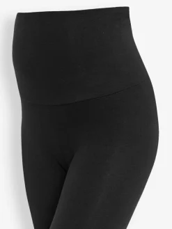 Jojo Maman Bébé Black 2-Pack Maternity Everyday Leggings^Women Loungewear|Leggings & Sweatpants