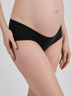 Hot Jojo Maman Bébé 3-Pack Lace Trim Maternity Shorts Black