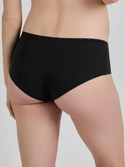 Hot Jojo Maman Bébé 3-Pack Lace Trim Maternity Shorts Black
