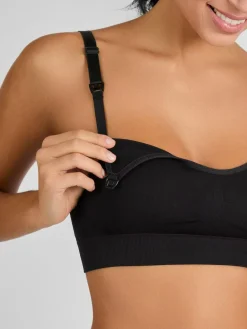 Sale Jojo Maman Bébé Black 2-Pack Seamless Nursing Bras
