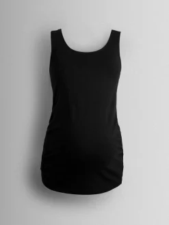 Jojo Maman Bébé Black 2-Pack Maternity Vests^Women Loungewear