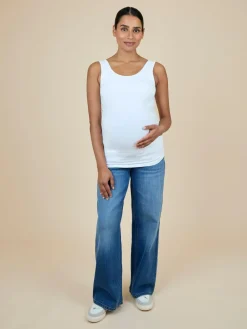 Jojo Maman Bébé Black 2-Pack Maternity Vests^Women Loungewear