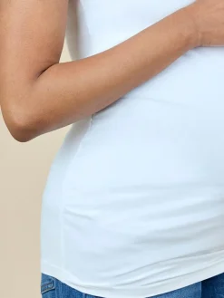 Jojo Maman Bébé Black 2-Pack Maternity Vests^Women Loungewear