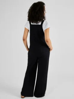 Jojo Maman Bébé Wide Leg Maternity Linen Dungaree^Women Jumpsuits & Playsuits