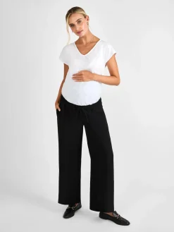 Jojo Maman Bébé Wide Leg Maternity Trousers^Women Pants