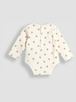 Jojo Maman Bébé Blue Bear Waffle Character Dungaree & Body Set^BOY Dungarees