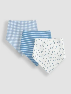 Jojo Maman Bébé Cotton 3-Pack Dribble Bib^ Bibs