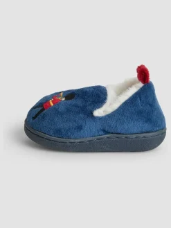 Jojo Maman Bébé Blue London Soldiers Slipper Shoe^BOY Nightwear