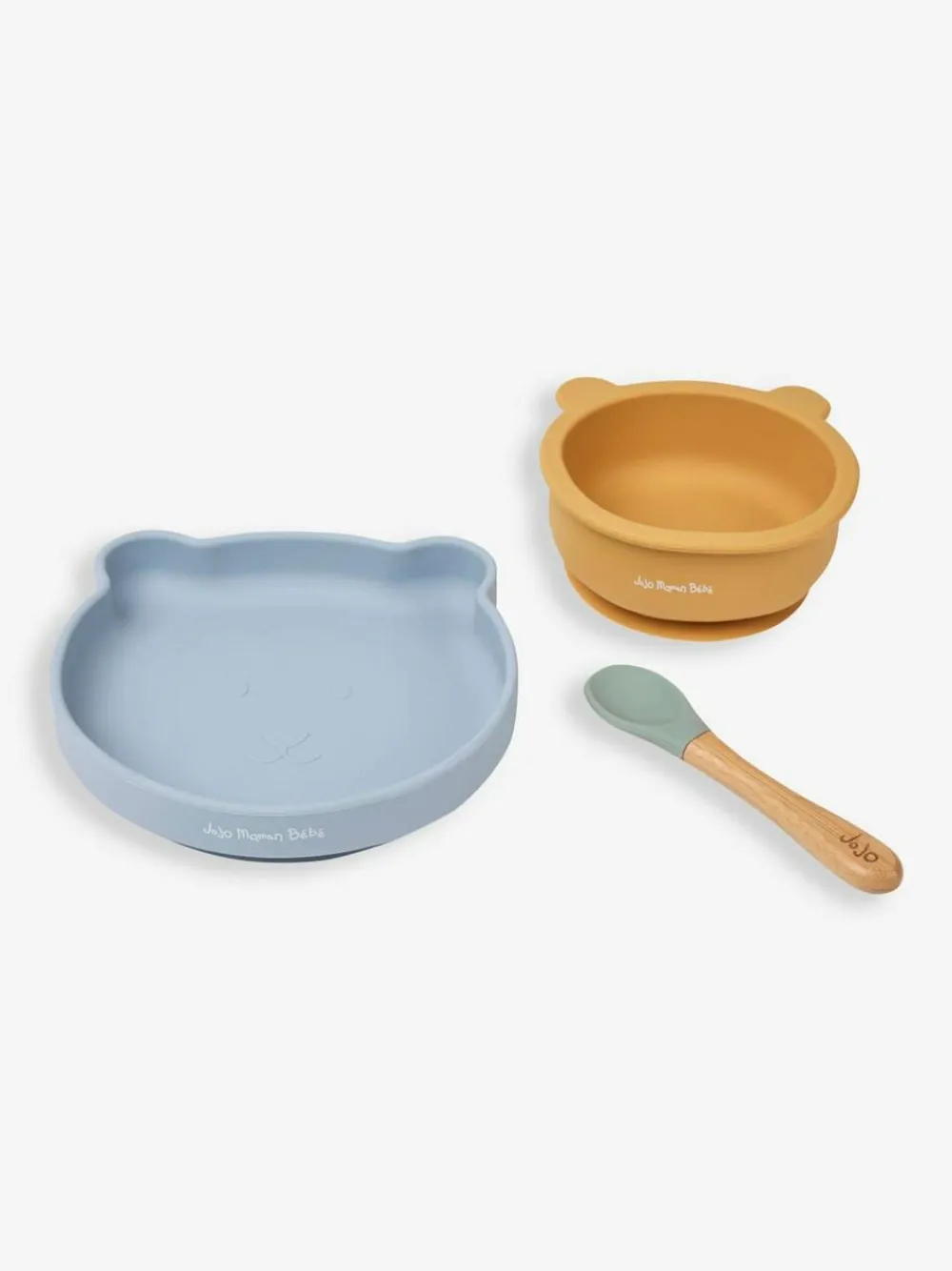 Jojo Maman Bébé My First Silicone Mealtime Bear Set^ Dinner Sets & Pasta Bowls