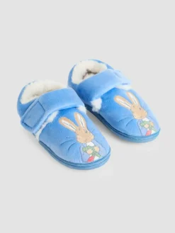 Jojo Maman Bébé Blue Peter Rabbit Slipper Shoes^BOY Nightwear