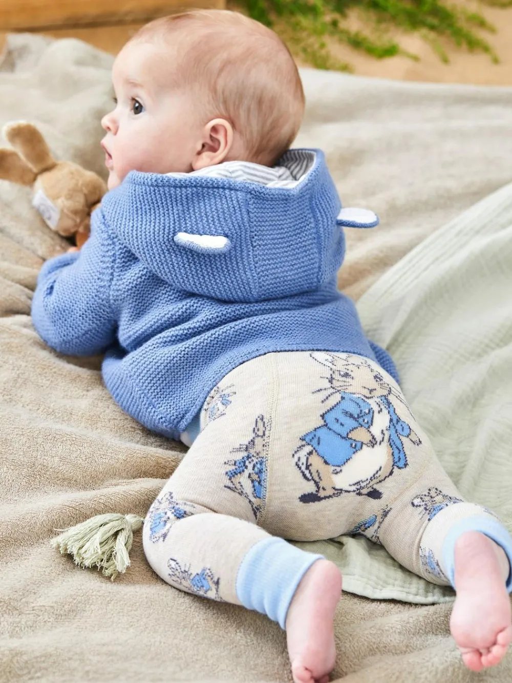 Sale Jojo Maman Bébé Blue Peter Rabbit Leggings