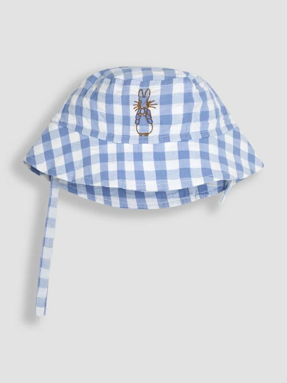 Jojo Maman Bébé Blue 2-Piece Peter Rabbit™ Gingham Dungarees & Body Set^BOY Dungarees