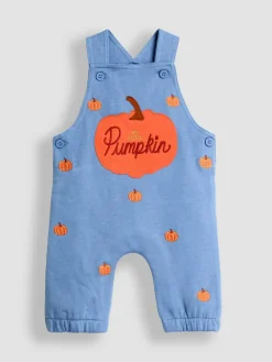 Jojo Maman Bébé 2-Piece Appliqué Dungarees & Print Top Set^BOY Dungarees