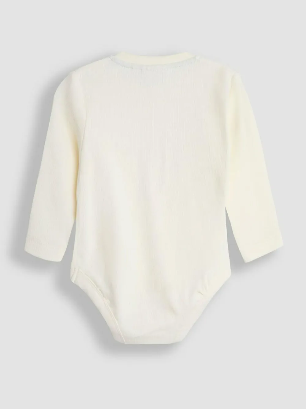 New Jojo Maman Bébé Blue Ribbed Bodies 2 Pack