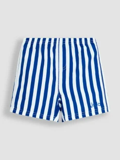 Best Jojo Maman Bébé Blue Stripe Swim Shorts