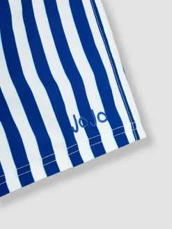 Best Jojo Maman Bébé Blue Stripe Swim Shorts