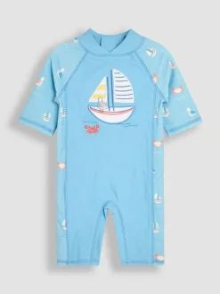 Jojo Maman Bébé Boat Sun Protection Suit^BOY Swimwear|Swimwear