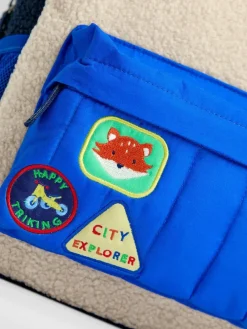 Discount Jojo Maman Bébé Borg Colour Block Medium Backpack