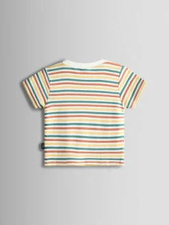 Sale Jojo Maman Bébé Brown Safari 2-Piece Appliqué Dungaree & Top Set