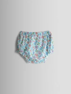 Clearance Jojo Maman Bébé Cream Collared Ditsy Floral Smocked Dress