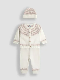 Jojo Maman Bébé Knit 3- Piece Set^ Sweatshirts & Hoodies|Sets & Coords
