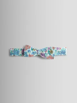 Hot Jojo Maman Bébé Cream Floral Smocked Bubble Romper and Headband Set