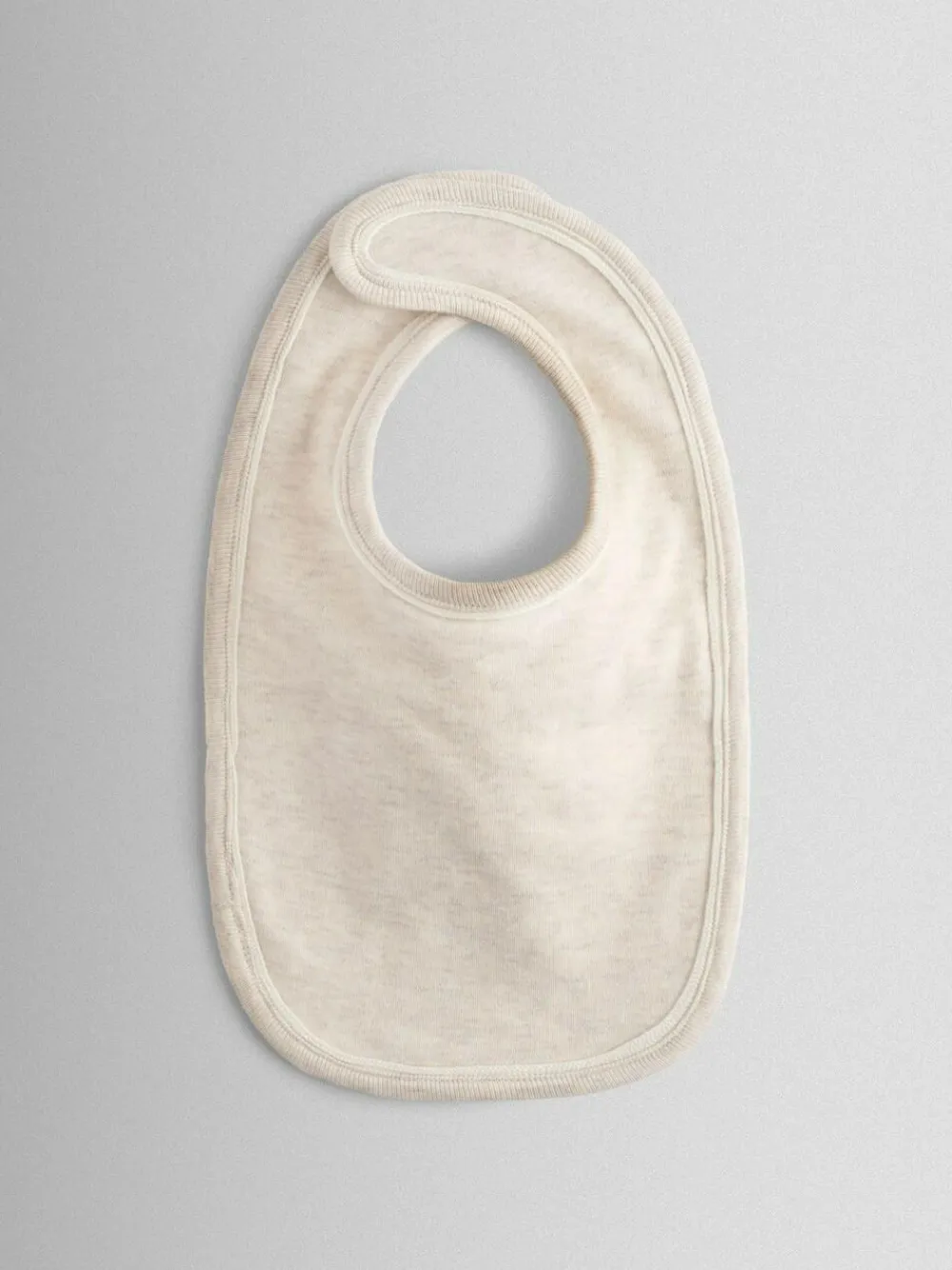 Discount Jojo Maman Bébé 2-Pack Organic Cotton Bibs Cream