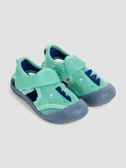 Jojo Maman Bébé Green Aqua Beach and Swim Sandals^ Swimwear