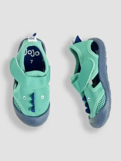 Jojo Maman Bébé Green Aqua Beach and Swim Sandals^ Swimwear