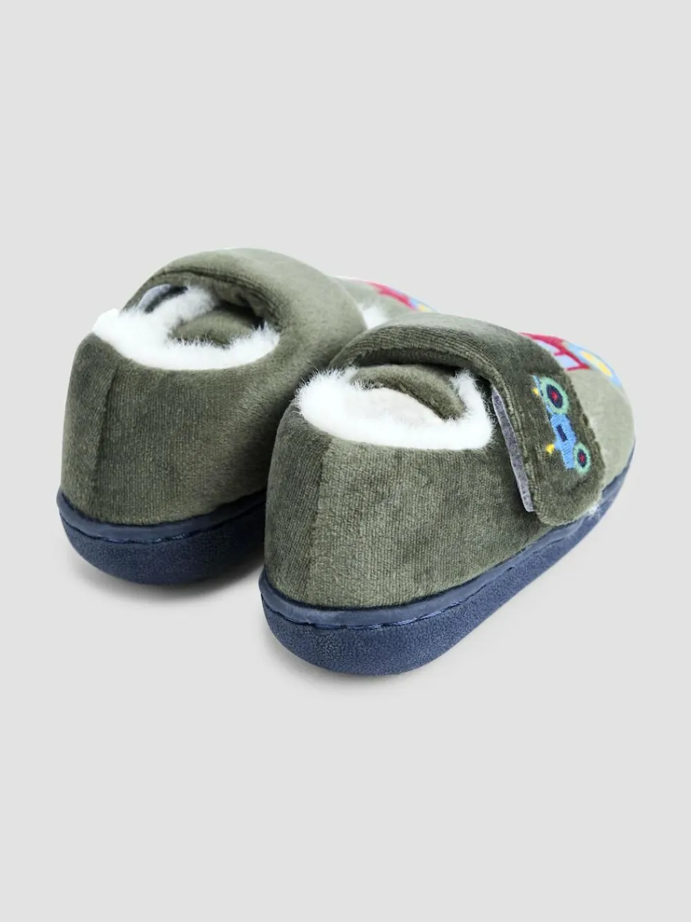 Best Jojo Maman Bébé Green Tractor Slipper Shoe