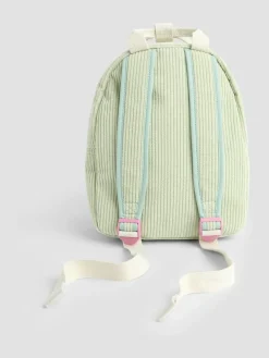 Jojo Maman Bébé Green Woodland Corduroy Embroidered Backpack^BOY Bags|Bags