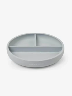Jojo Maman Bébé Grey Silicone Suction Divided Plate^ Dinner Sets & Pasta Bowls
