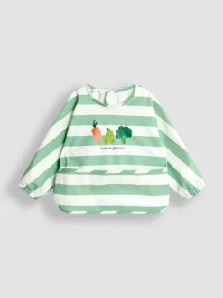 Jojo Maman Bébé Sleeved Bib Home Grown Vegetables