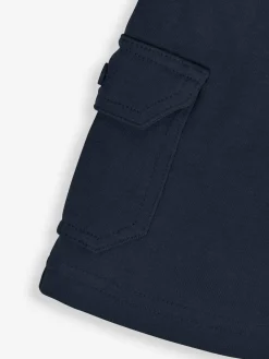 Jojo Maman Bébé Indigo Blue & Navy Blue 2-Pack Cargo Pocket Shorts^ Shorts