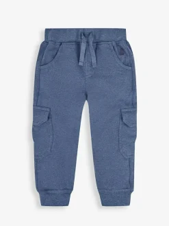 Outlet Jojo Maman Bébé Indigo Blue & Navy Blue 2-Pack Cargo Joggers Indigo Blue & Navy Blue