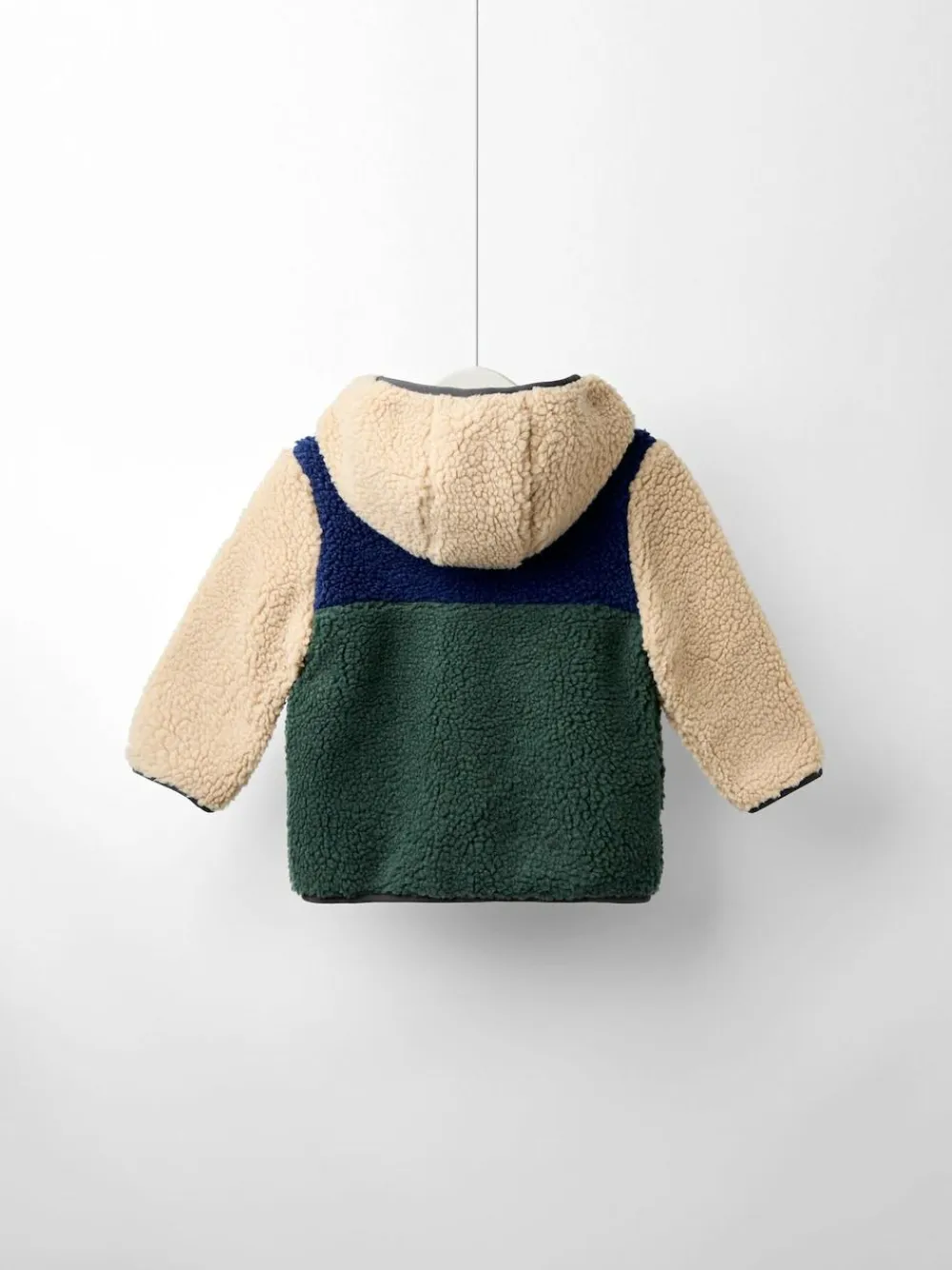 Discount Jojo Maman Bébé Khaki Green Tractor Appliqué Teddy Fleece Jacket