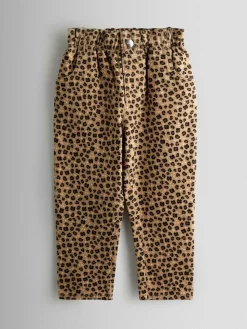Jojo Maman Bébé Leopard Print Twill Trousers^ Pants & Leggings|Pants & Leggings