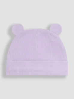 Best Jojo Maman Bébé Lilac 2- Pack Bear Ear Hats