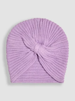 Outlet Jojo Maman Bébé Knitted Turban Lilac