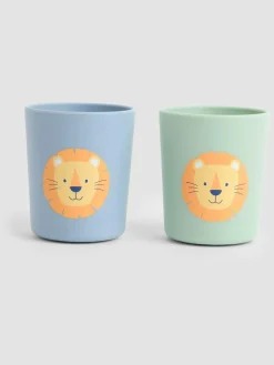 Jojo Maman Bébé 2-Pack Silicone Cups^ Mugs & Cups