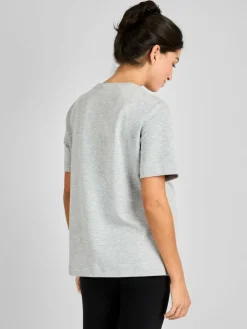 Jojo Maman Bébé Marl Grey Oversized Boyfriend Maternity T-Shirt^Women Loungewear