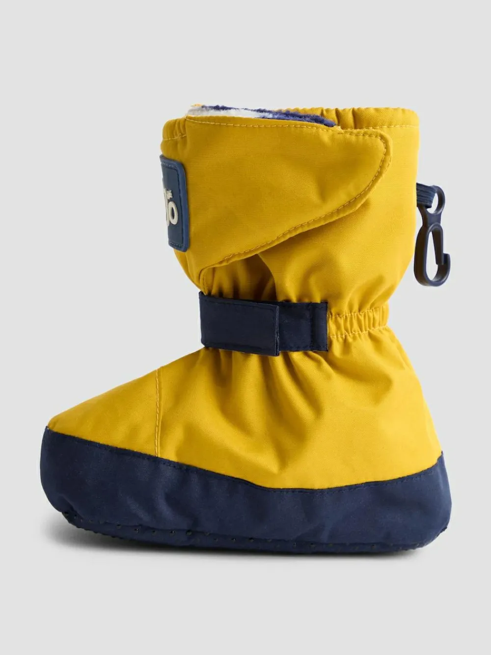 Clearance Jojo Maman Bébé Waterproof Fleece Lined Baby Booties Mustard Yellow