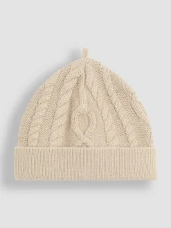 Discount Jojo Maman Bébé Natural Cable Knit All-In-One With Hat