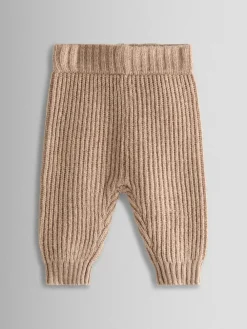 Sale Jojo Maman Bébé Knit Top & Bottom Set Natural Fox