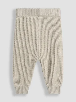 Jojo Maman Bébé Natural 2-Piece Cable Knit Set