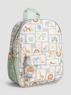 Jojo Maman Bébé Natural Safari Medium Backpack^BOY Bags|Bags