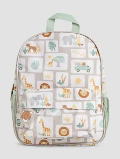 Jojo Maman Bébé Natural Safari Medium Backpack^BOY Bags|Bags