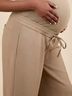 Sale Jojo Maman Bébé Natural Wide Leg Maternity Trousers