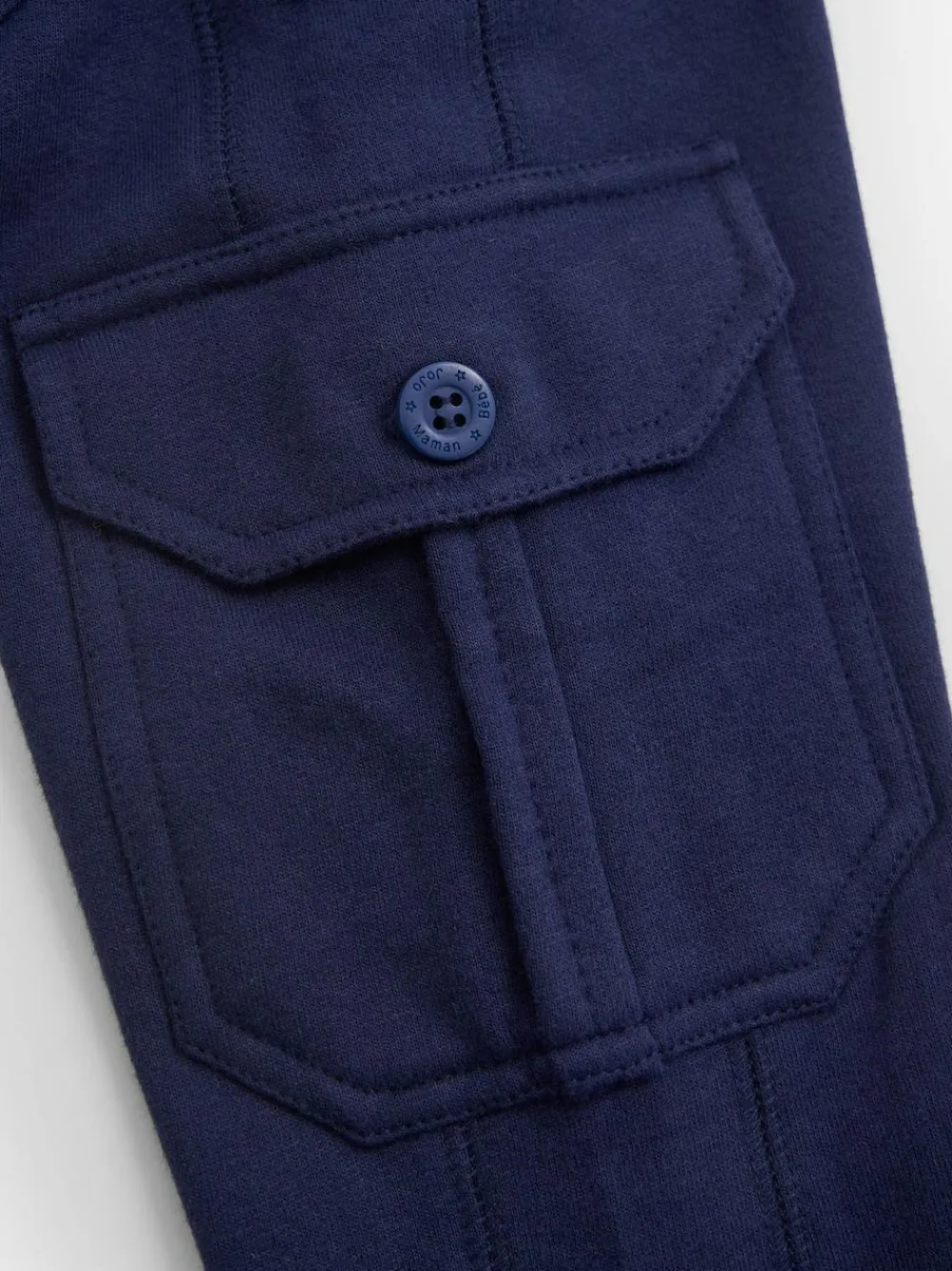 Discount Jojo Maman Bébé Navy Blue & Khaki Green 2-Pack Cargo Joggers Navy Blue & Khaki Green