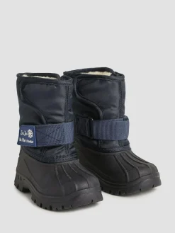 Jojo Maman Bébé Navy Blue Alpine Snow Boots^BOY Baby Boots|Boots